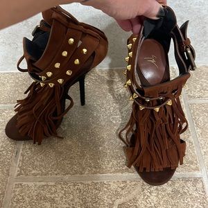 Giuseppe Zanotti, sandals, stiletto heels